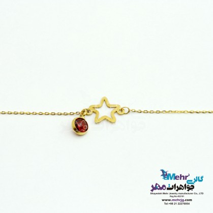 پابند طلا - طرح ستاره-MA0068